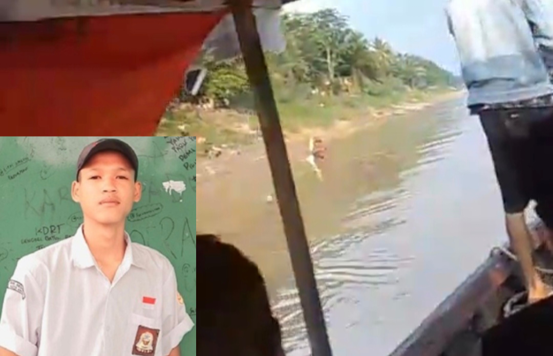 Korban tenggelam di Sungai Batanghari, Desa Penyingat Olak, Muaro Jambi ditemukan