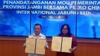 Gubernur Jambi Al Haris tandatangani kerjasama dengan Petrochina