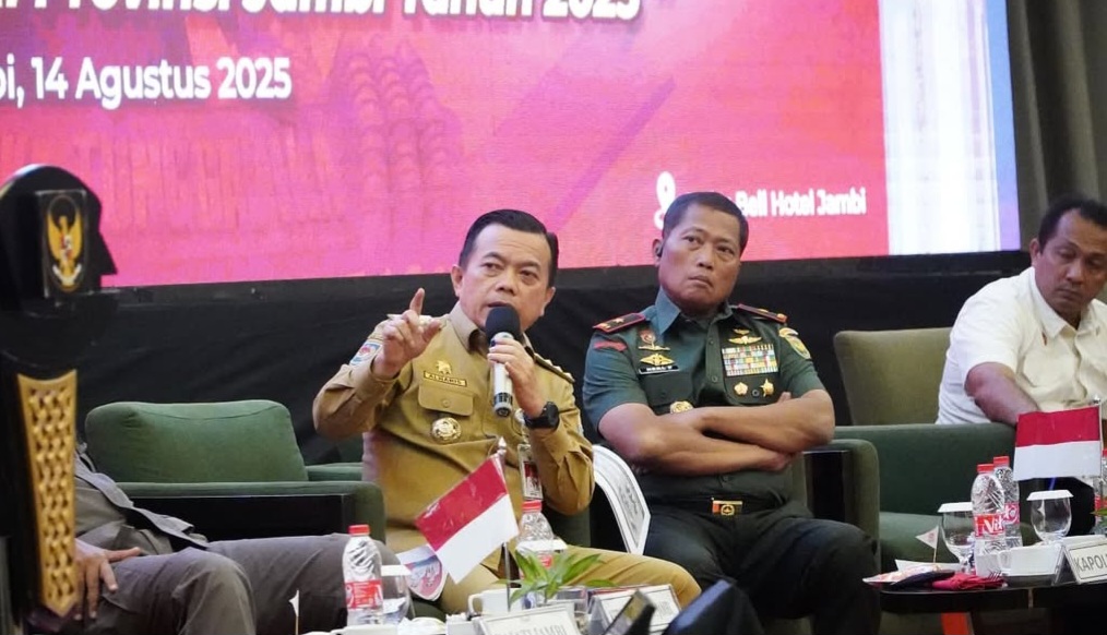 Gubernur Jambi Al Haris rakor bersana Bupati/Walikota dan Forkopimda se-Provinsi Jambi