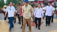 Menteri Transmigrasi, M Iftitah Sulaiman Suryanegara kunjungan kerja di Kabupaten Muaro Jambi, Provinsi Jambi
