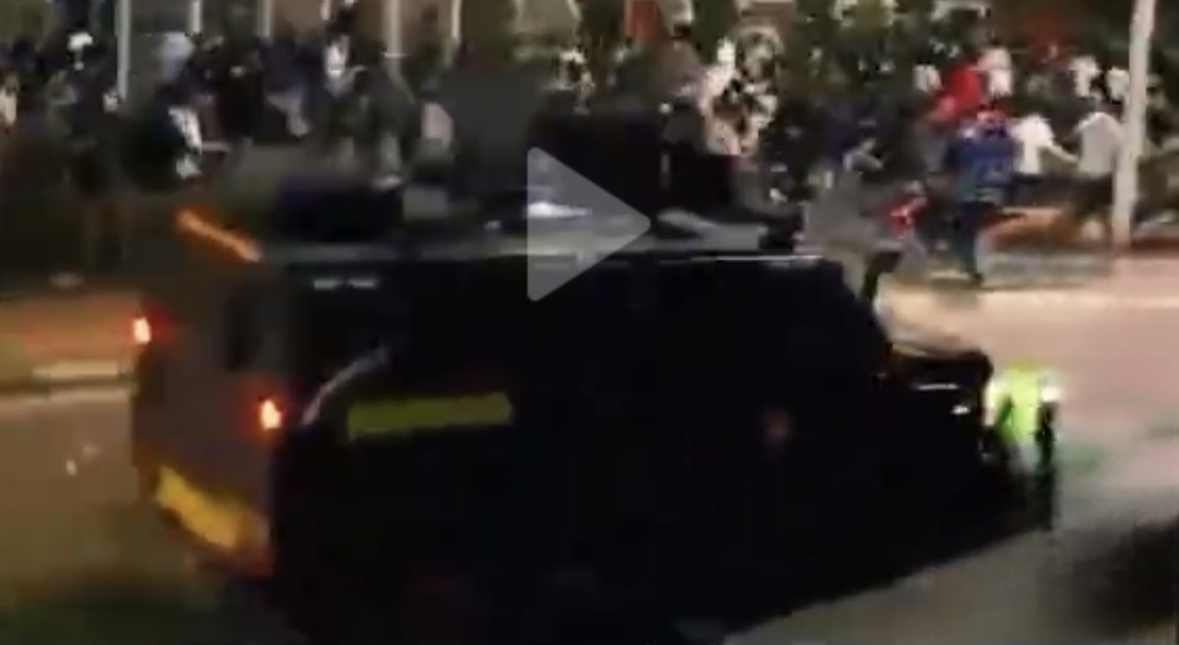 Pengemudi ojol tewas ditabrak rantis saat demo di Jakarta