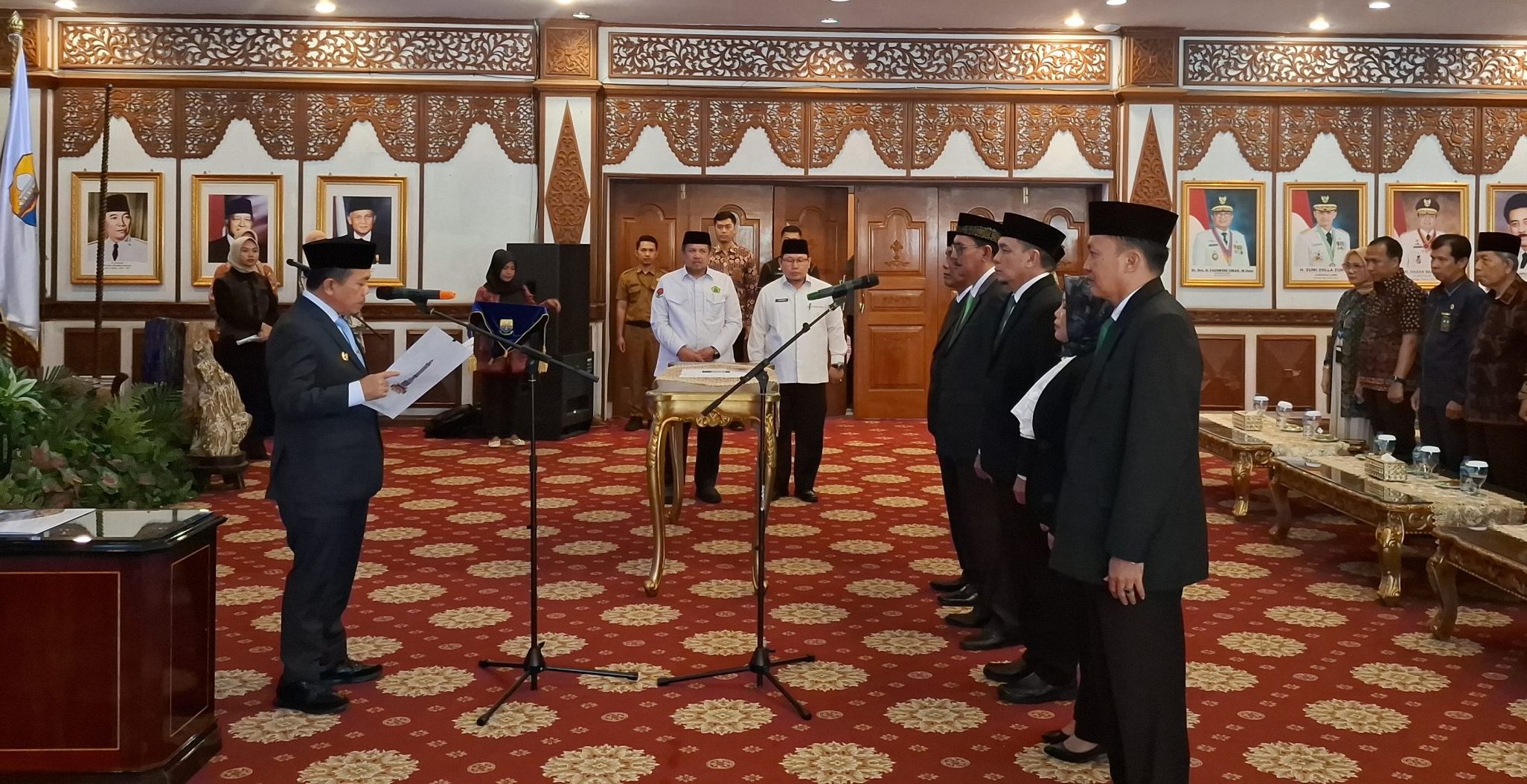 Pelantikan Pimpinan Baznas Provinsi Jambi periode 2025-2030