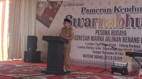 Sekda Provinsi Jambi, Sudirman membuka Kenduri Swarnabhumi