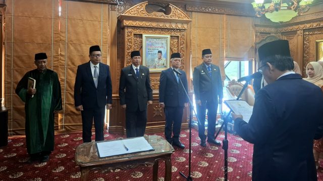 Wakil Gubernur Jambi lantik pejabat eselon II di Lingkungan Pemerintah Provinsi Jambi