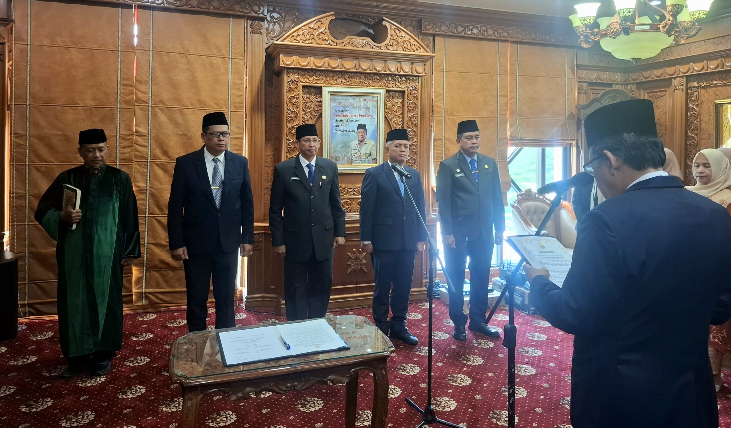 Wakil Gubernur Jambi lantik pejabat eselon II di Lingkungan Pemerintah Provinsi Jambi