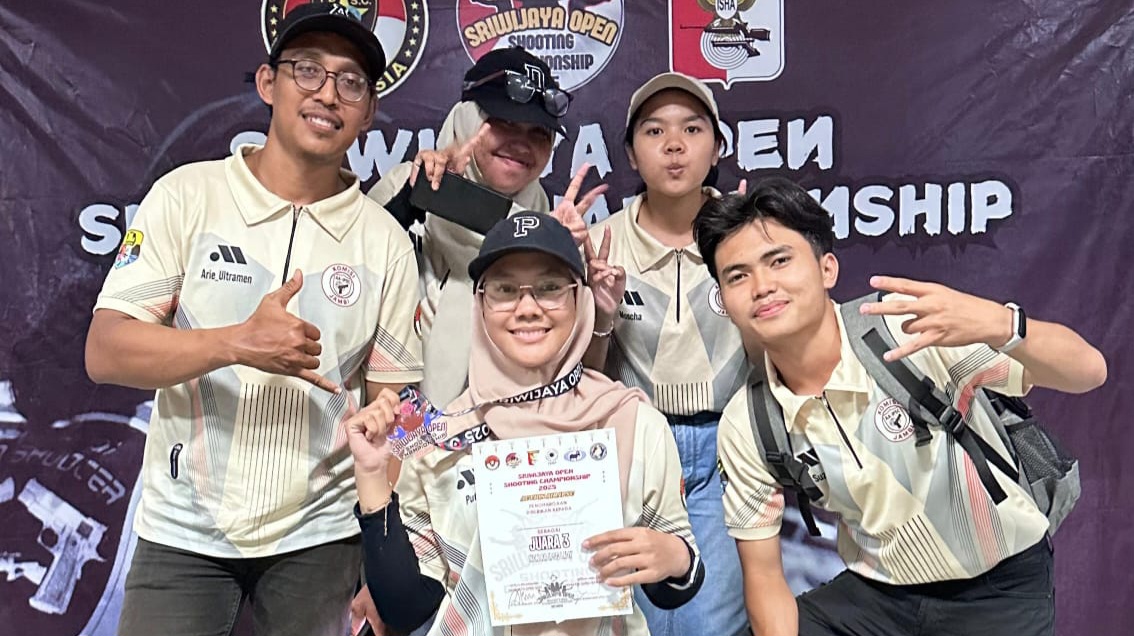 Dua Atlet Menembak Pengprov Perbakin Jambi Raih Prestasi di Sriwijaya Open Shooting Championsip 2025