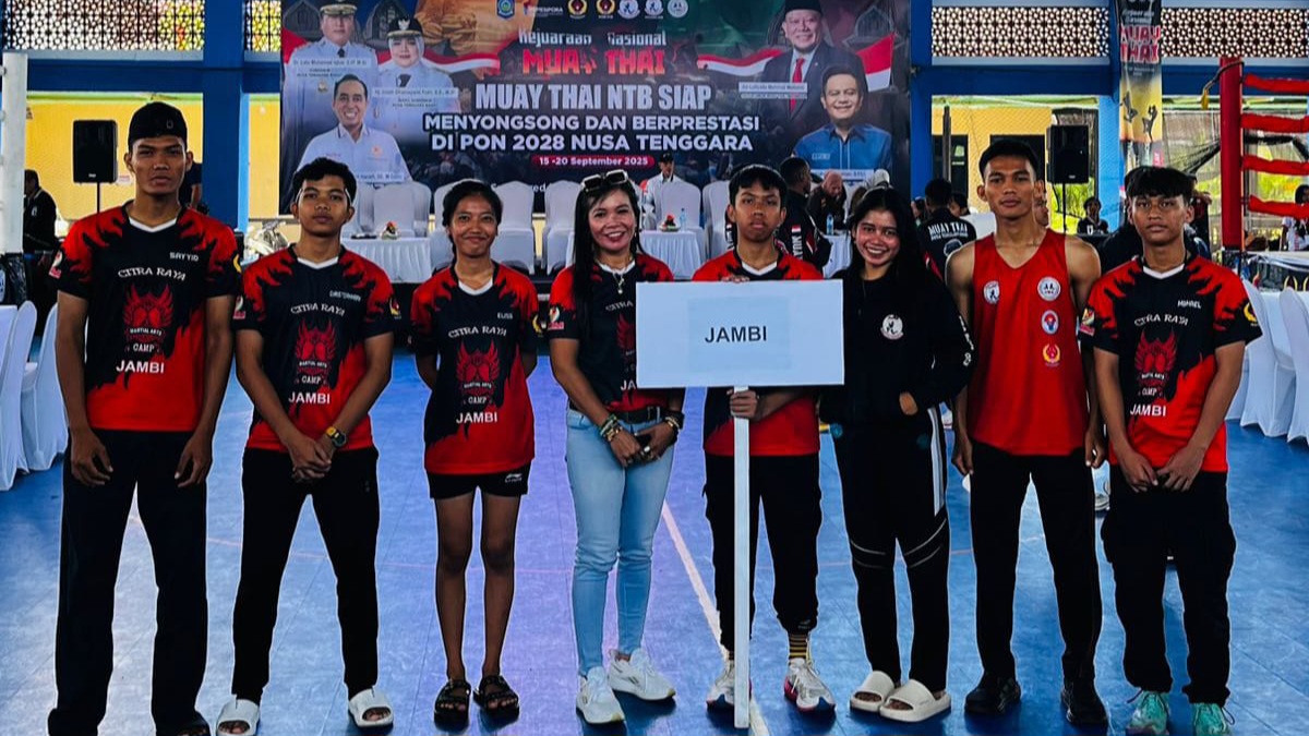 Tujuh Atlet Muaythai Jambi ikut Kejurnas di Lombok NTB