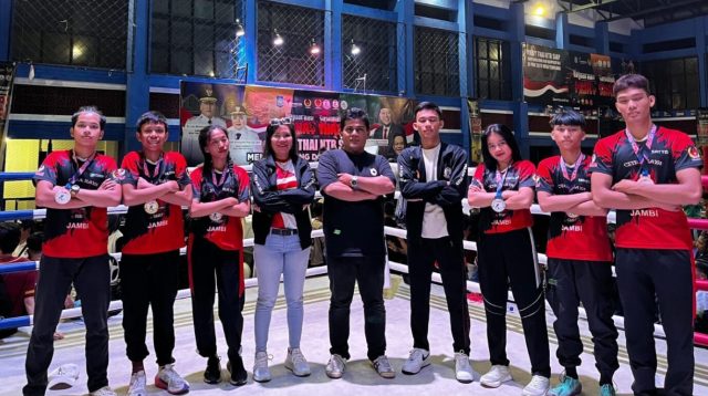 Atlet muaythai Jambi raih medali emas di kejuaraan nasional 2024 di Lombok NTB
