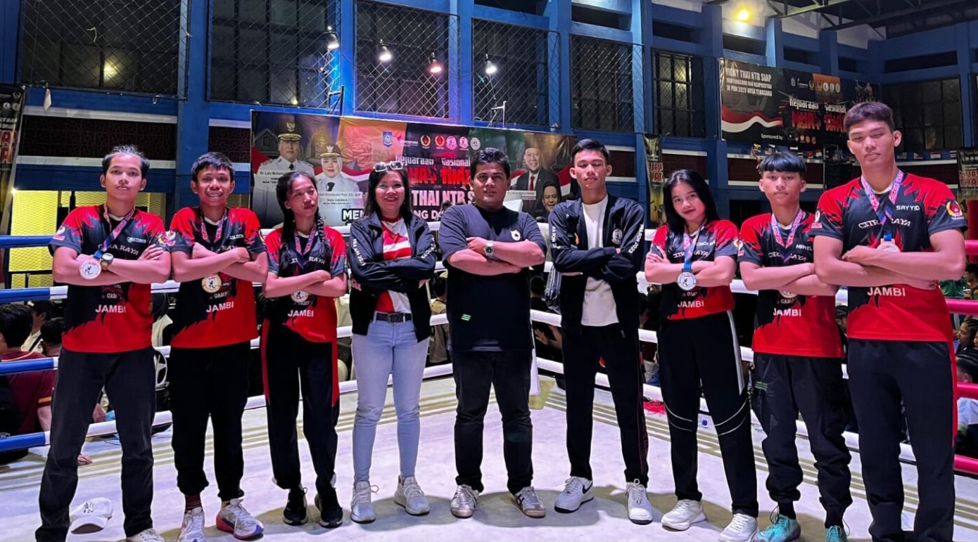 Atlet muaythai Jambi raih medali emas di kejuaraan nasional 2024 di Lombok NTB