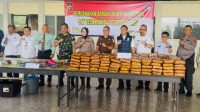 Polresta Jambi musnahkan ratusan kilogram ganja dan puluhan ribu ekstasi