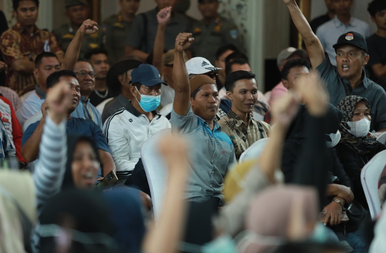 Suasana nonton