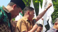 Ketua DPRD Provinsi Jambi, M Hafiz Fattah sambut aksi massa terkait reforma agraria dan konflik lahan