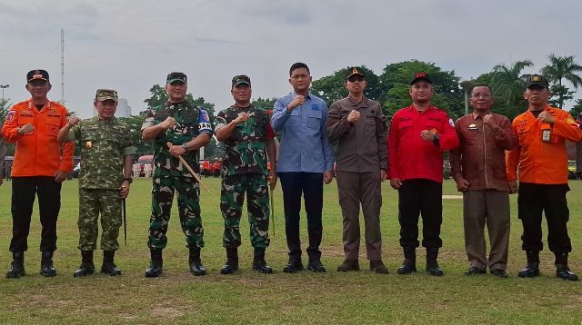 20251030_092053 Ketua DPRD Provinsi Jambi, M Hafiz Fattah apresiasi latihan penanggulangan bencana alam Karhutla
