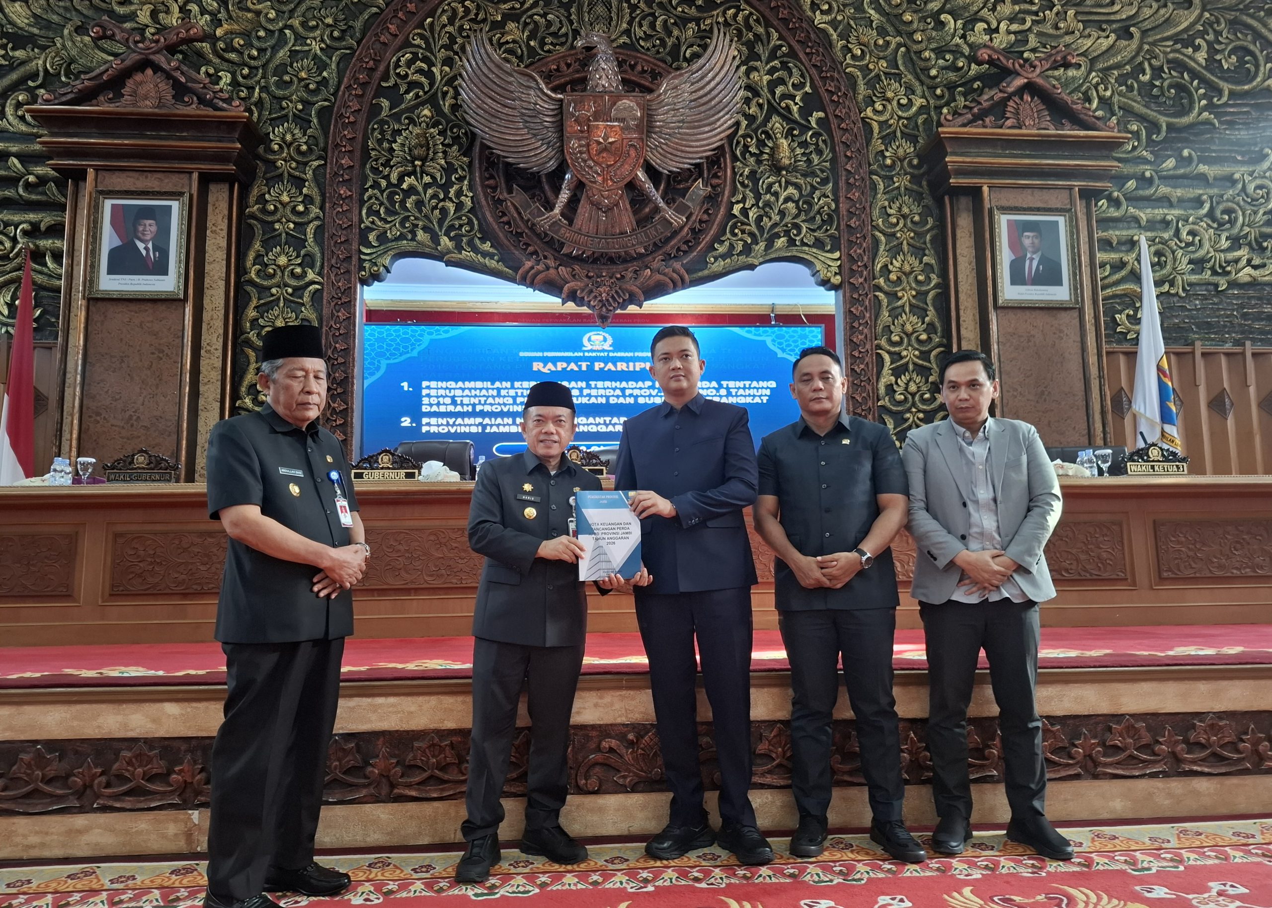 DPRD Jambi sepakati dua OPD baru di lingkungan Pemerintah Provinsi Jambi