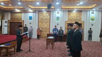 Gubernur Jambi Al Haris melantik empat pejabat eselon II di lingkungan Pemerintah Provinsi Jambi