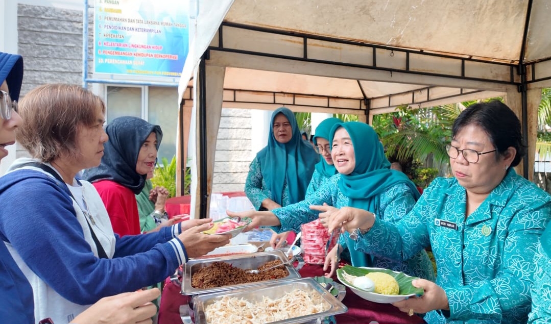 Ketua TP PKK Provinsi Jambi, Hesti Haris hadirkan sarapan murah