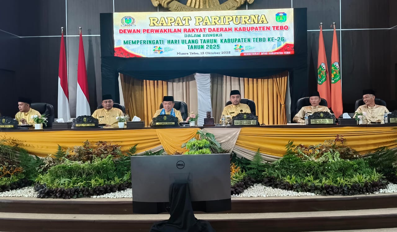 Gubernur Jambi Al Haris hadiri HUT ke-26 Kabupaten Tebo