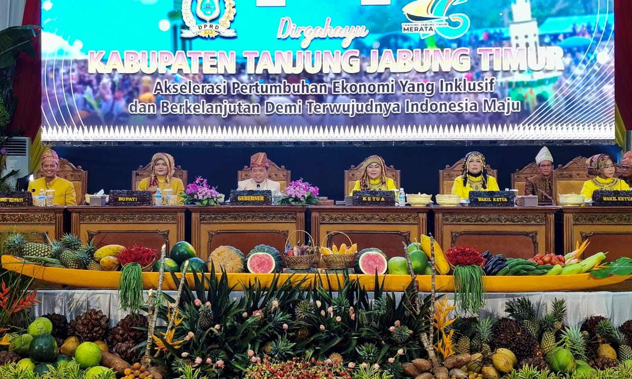 Gubernur Jambi Al Haris hadiri HUT Kabupaten Tanjung Jabung Timur