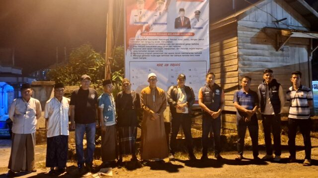 Satresnarkoba Polresta Jambi gelar patroli antinarkoba di Keluràhan Penyengat Rendah