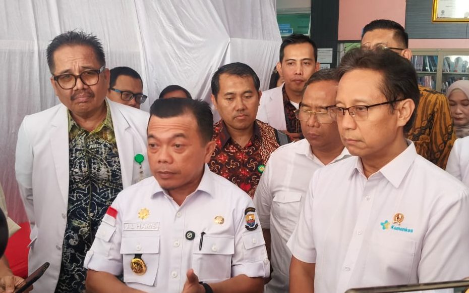 Gubernur Jambi, Al Haris bersama Menteri Kesehatan Republik Indonesia Budi Gunadi Sadikin