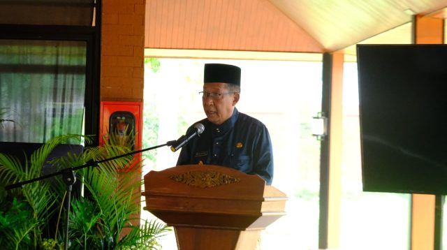 Wakil Gubernur Jambi, Abdullah Sani membuka Seminar di KCBN Muaro Jambi