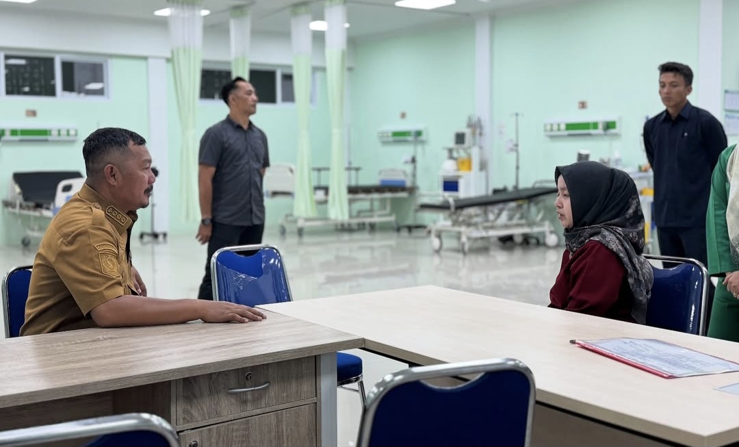 Bupati Kerinci, Monadi sidak RSUD Bukit Kerman