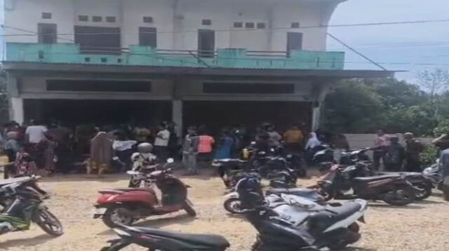 Penemuan jasad korban di Simpang Rimbo