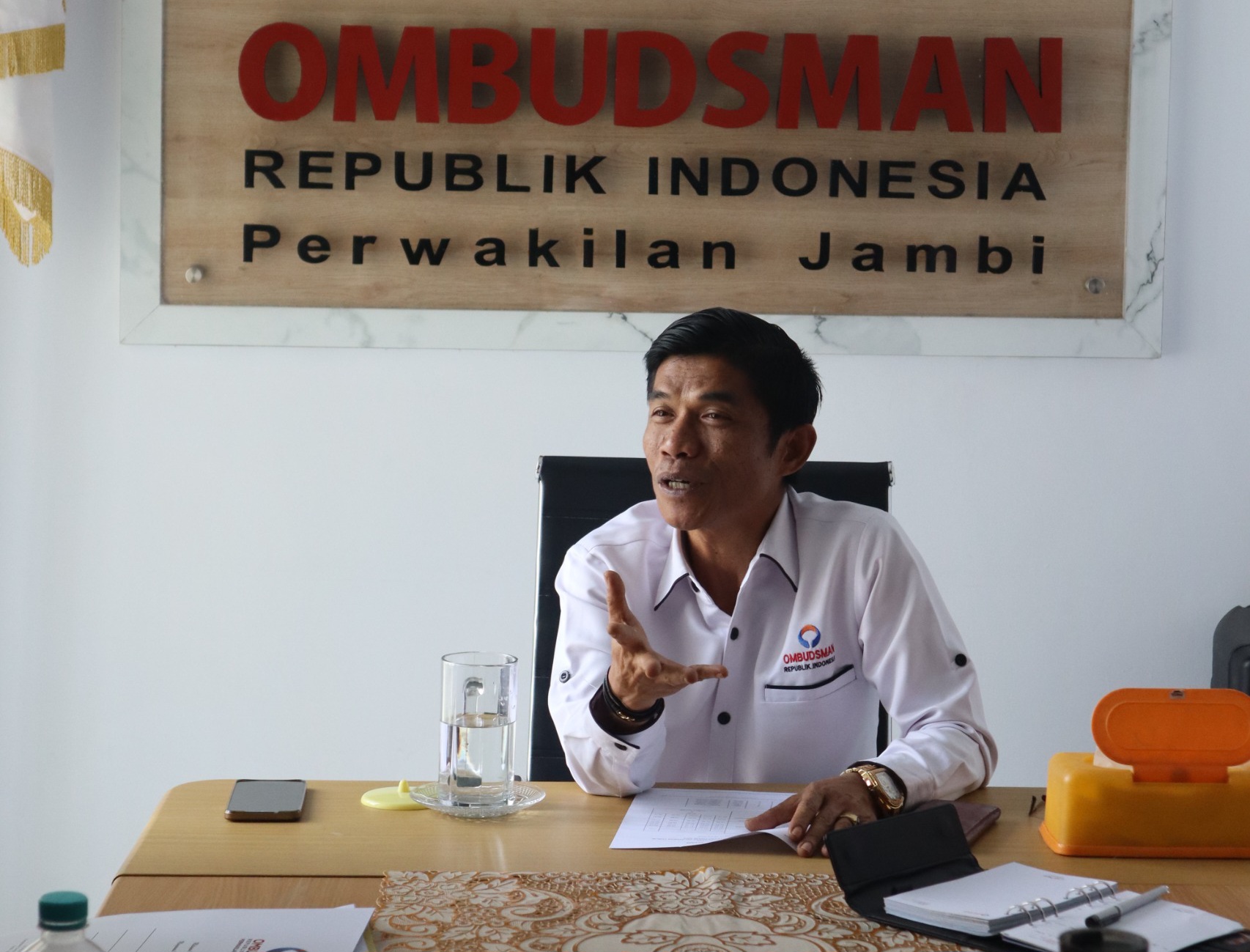 Kepala Perwakilan Ombudsman RI Provinsi Jambi, Saiful Roswandi