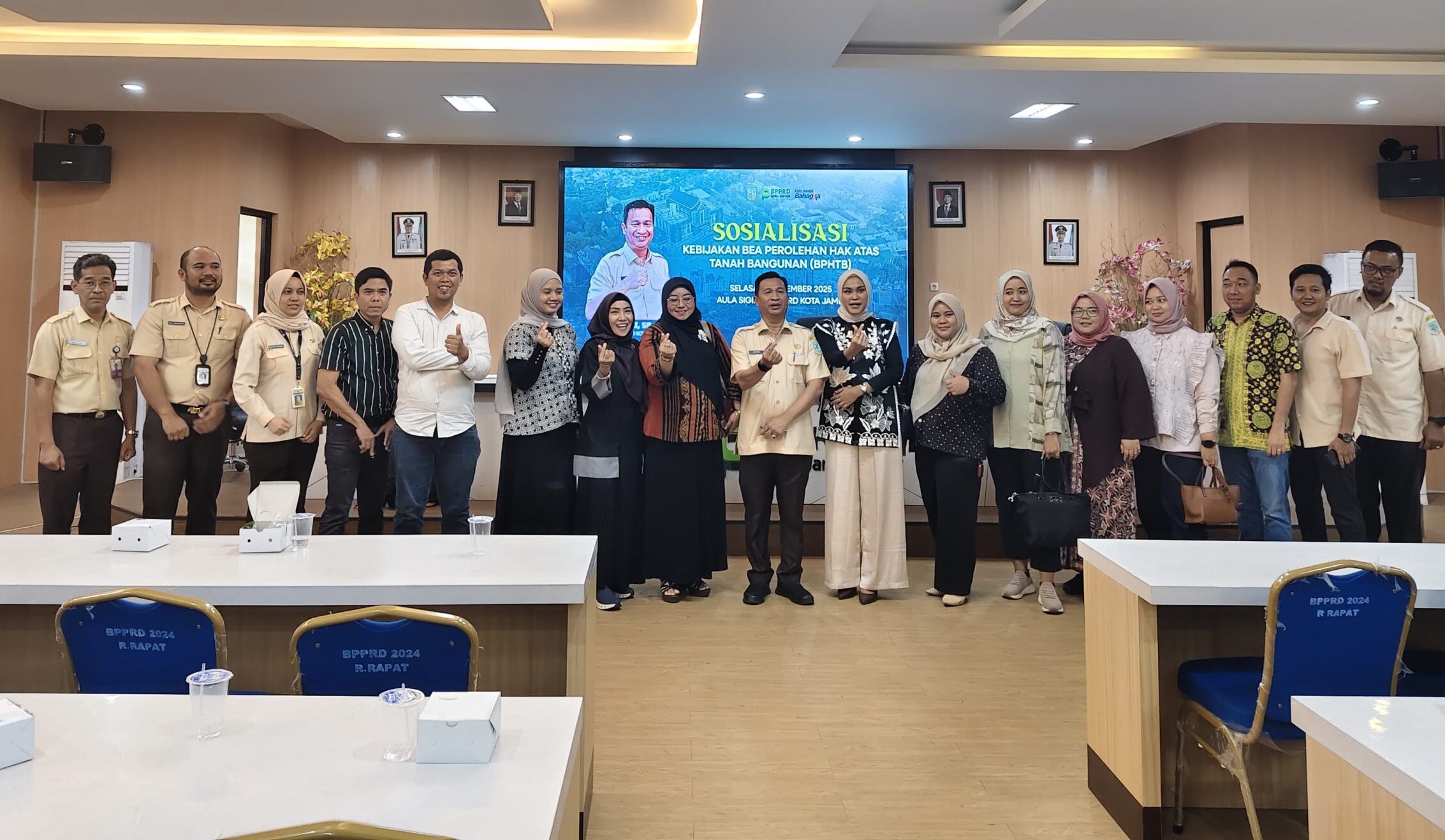 BPPRD Kota Jambi menggelar sosialisasi kebijakan BPHTB