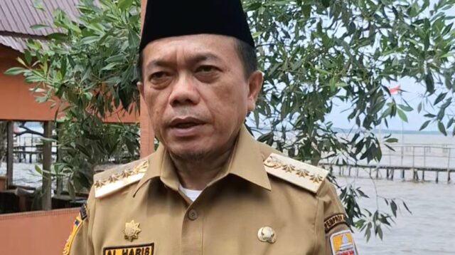 Gubernur Jambi, Al Haris meninjau langsung lokasi wisata Pantai Kelapa Mangrove di Kuala Tungkal, Tanjung Jabung Barat