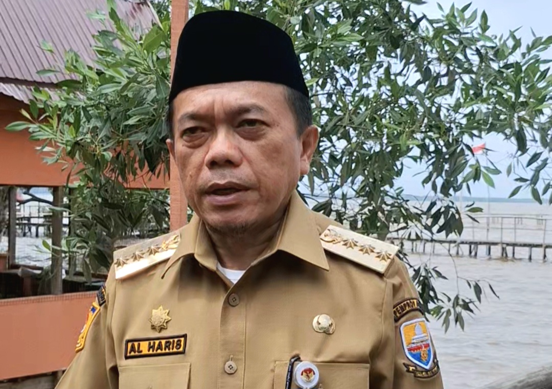 Gubernur Jambi, Al Haris meninjau langsung lokasi wisata Pantai Kelapa Mangrove di Kuala Tungkal, Tanjung Jabung Barat