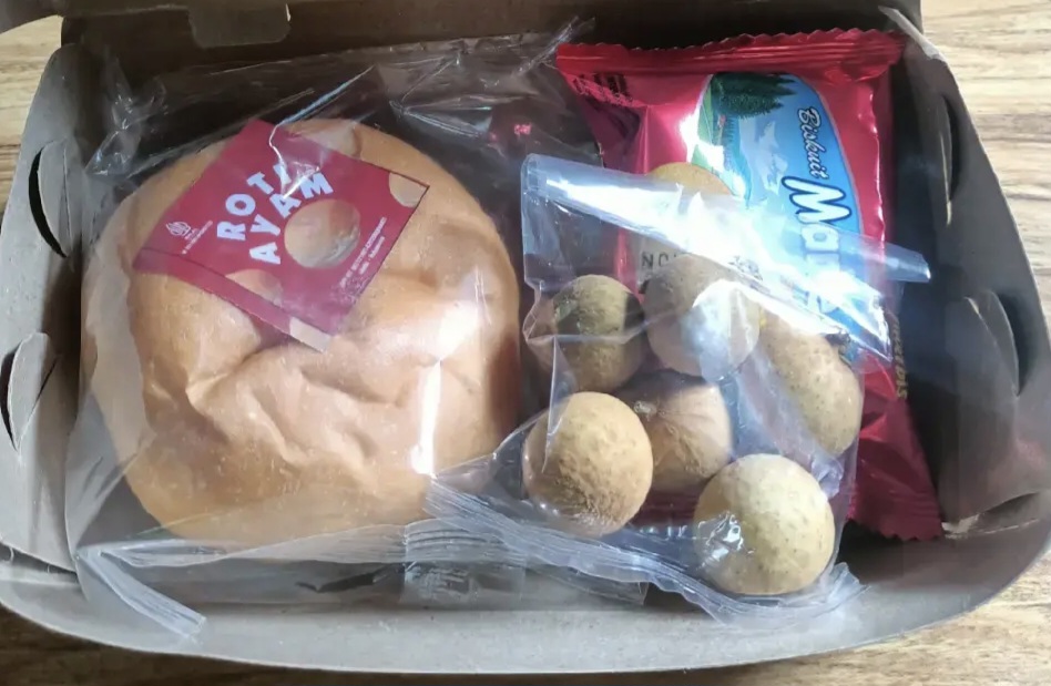 Menu program MBG di SD 107 Kota Jambi