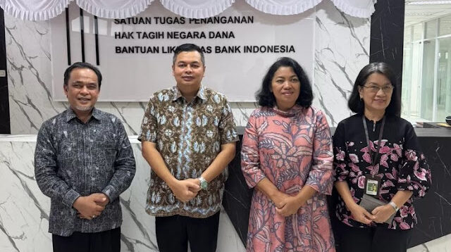 Kemas Faried Alfarelly dan Ketua dan Wakil Ketua DPRD Kota Jambi sambangi Kementerian Keuangan